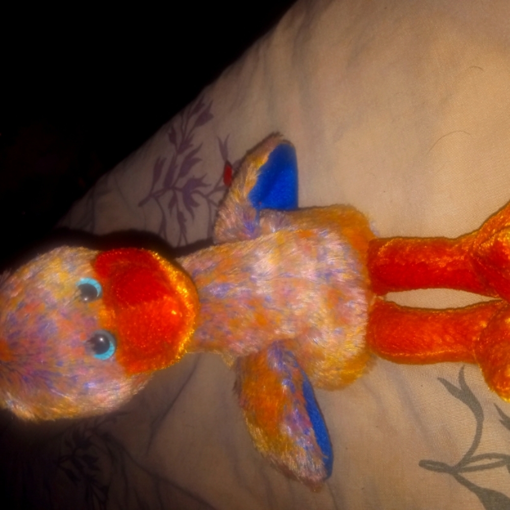 Two Beanie Babies, Dodo Bird And Flamingo Both With Tags